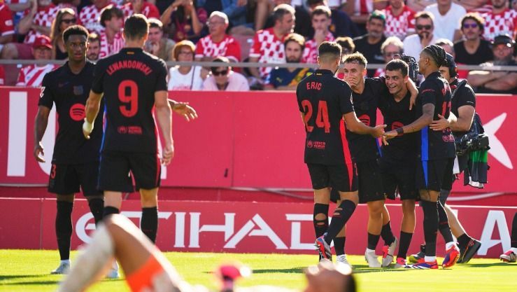 الدوري الإسباني .. برشلونة يواصل العزف ويسحق جيرونا