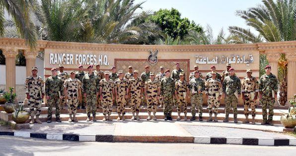 تدريب مشترك بين "الصاعقة المصرية" والقوات الخاصة الصربية .. صور