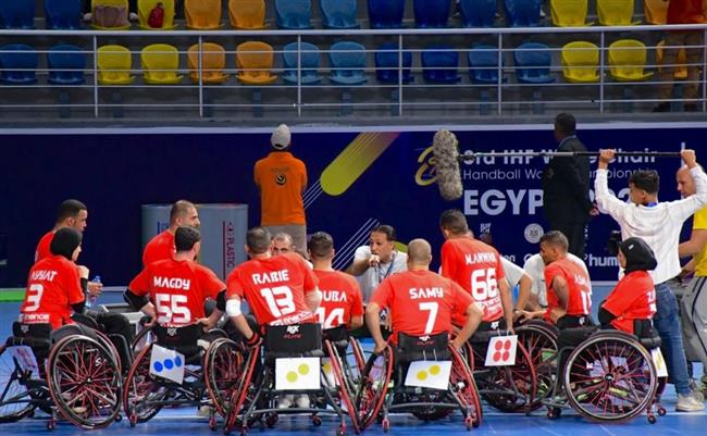 بعد التأهل لربع النهائي.. تعرف على منافس مصر في بطولة العالم للكراسي المتحركة لليد 