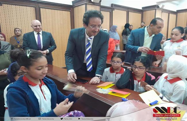 كلية التربية الرياضية جامعة طنطا تستقبل أنشطة "جامعة الطفل"