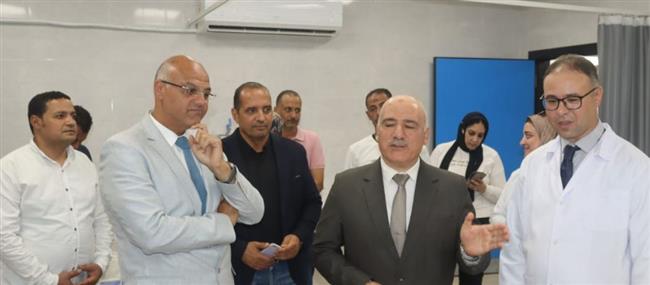 محافظ القليوبية يتابع أعمال التشغيل التجريبي لمبنى الرعايات الجديد بمستشفى حميات بنها 
