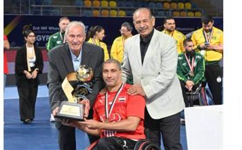   حسن مصطفى يهنئ منتخب الكراسي المتحركة ويشيد بالتنظيم المصري للمونديال اليد 