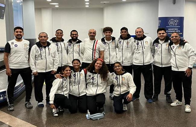 بعثة منتخب الخماسي الحديث بـ ليتوانيا للمشاركة في بطولة العالم للشباب
