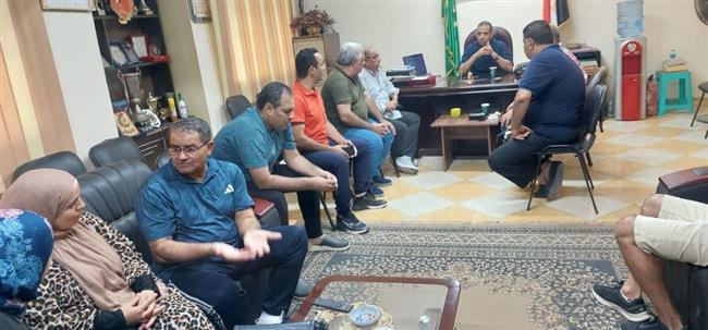 مدير رياضة القليوبية يتابع إجراءات الجمعية العمومية العادية بمركز شباب بنها 