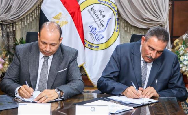 هيئة ميناء دمياط توقع مذكرة تفاهم مع جامعة المنصورة الأهلية 