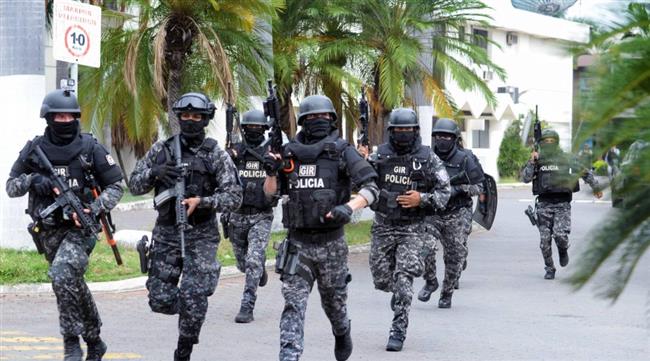 مقتل وإصابة 3 من عناصر الشرطة في هجوم مسلح شمال شرقي الإكوادور