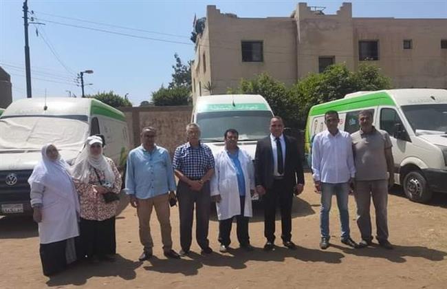 "صحة القليوبية": فحص 1074 مواطنًا في قافلة طبية مجانية بـ كفر شكر