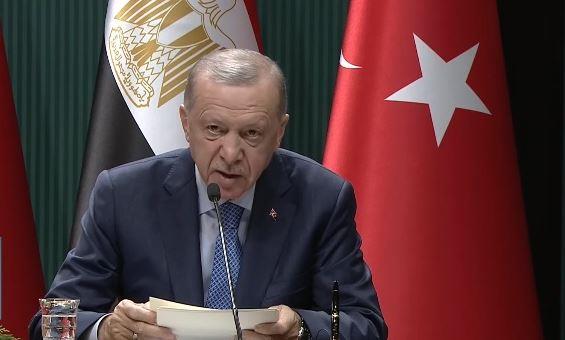 أردوغان: مصر وتركيا مهد الحضارات.. ونسعى لتعزيز علاقات البلدين