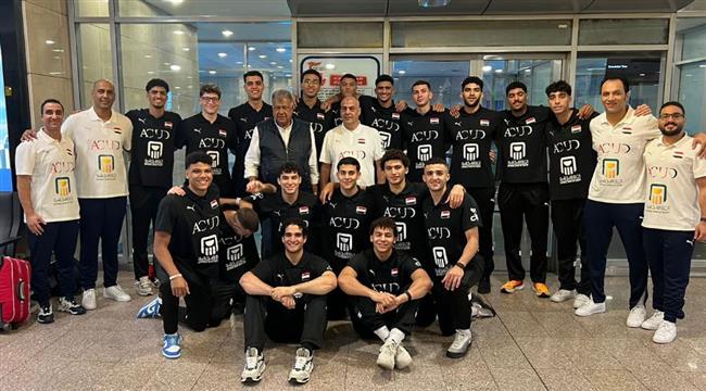 بعثة منتخب اليد تتجه إلى تونس استعدادًا لأمم أفريقيا للشباب