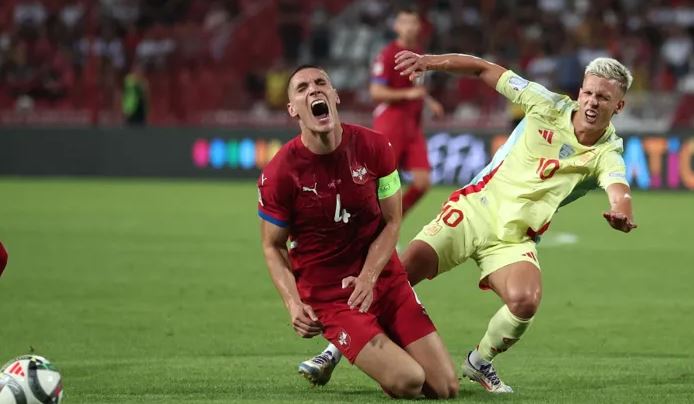 دوري الأمم الأوروبية .. داني أولمو يغيب عن إسبانيا أمام سويسرا