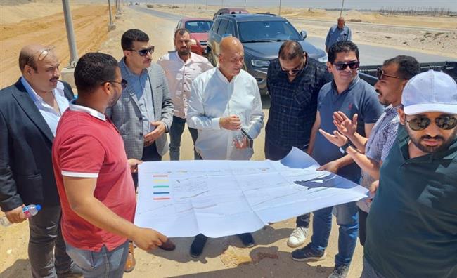 مسئولو " الإسكان " في الطريق إلى سفنكس  
