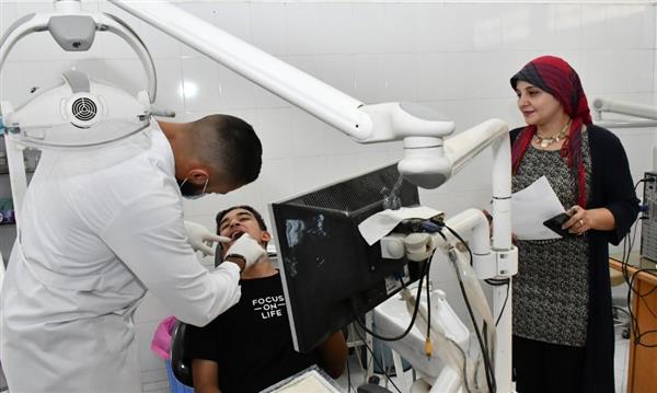 إنجاز الكشف الطبي لـ 1142 طالباً حتى الآن.. بينهم 419 من كلية التجارة