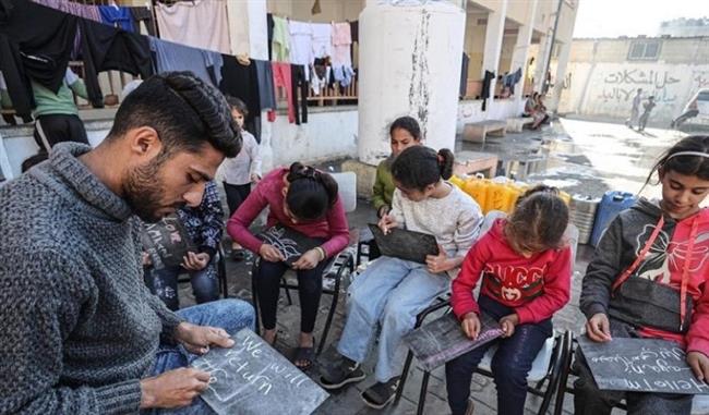 كارثة تضرب التعليم بـ غزة.. عام دراسي بلا طلاب