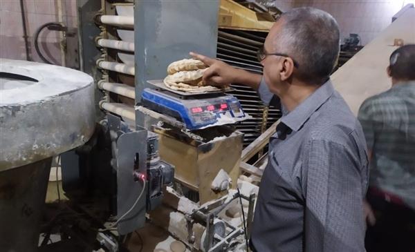 حملات تفتيشية على المخابز بقرى سبرباي ومنشأة الأوقاف وميت السودان