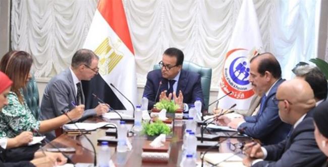 وزير الصحة يستقبل مدير مكتب برنامج الأغذية العالمي لبحث التعاون المشترك