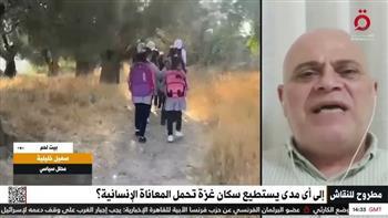 محلل سياسي: الاحتلال يضرب في التلاحم الشعبي بغزة لتحقيق أهدافه