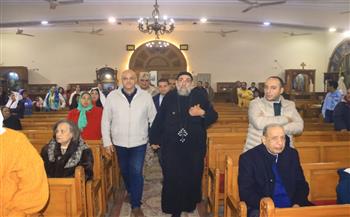   محافظ القليوبية يتفقد الكنائس..ويهنئ الإخوة الأقباط باحتفالات رأس السنة الميلادية