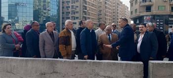   محافظ القاهرة يتفقد الطريق الدائرى بحيي المقطم والبساتين