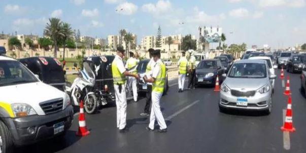 خلال 24 ساعة من ضبط 34154 مخالفة مرورية متنوعة
