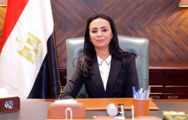 وزيرة التضامن الاجتماعي تتابع تداعيات حريق منشية ناصر