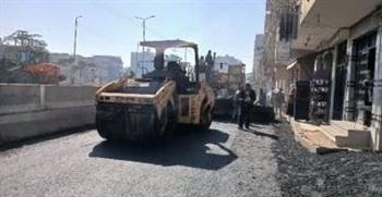 محافظ الشرقية : رصف عدد من شوارع منيا القمح بتكلفة 8.5 مليون جنيه
