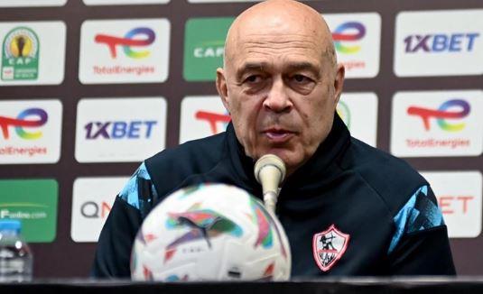 جروس : نستحق الفوز على بلاك بولز .. و الزمالك سيتحسن في الفترة القادمة