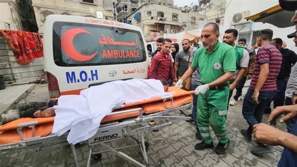 استشهاد فلسطيني برصاص الاحتلال الإسرائيلي شمال مخيم النصيرات بغزة