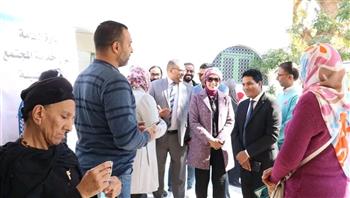   صحة الأقصر تنظم قافلة طبية بوحدة حاجر الضبعية بالتعاون مع كلية الطب