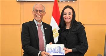 وزيرة التضامن تستقبل وزير التنمية الاجتماعية والأسرية بجمهورية سنغافورة