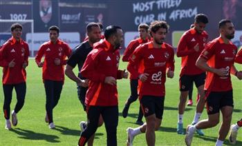   الأهلي يواصل تدريباته استعدادا لمواجهة الجونة في الدوري