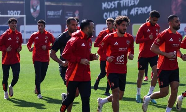 الأهلي يواصل تدريباته استعدادا لمواجهة الجونة في الدوري