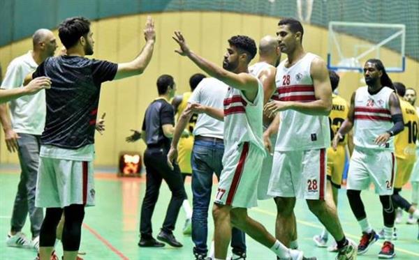 كرة سلة.. الزمالك يهزم سبوتنج 87 - 71 في دوري السوبر