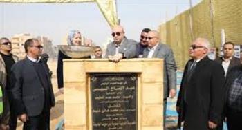   محافظ بني سويف يضع حجر أساس أول مدرسة دولية بتكلفة 90 مليون جنيه