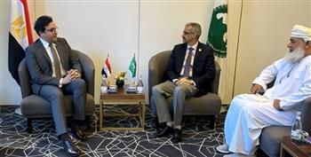   وزير الثقافة يلتقي مدير منظمة "الألكسو" ضمن مشاركته بالدورة 24 لمؤتمر وزراء الثقافة بالمغرب