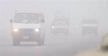   إدارة المرور تغلق 3 طرق رئيسية بسبب الشبورة الكثيفة