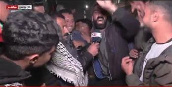 مواطن من غزة: تحيا مصر وشكرا لشعبها وعاش الرئيس السيسي