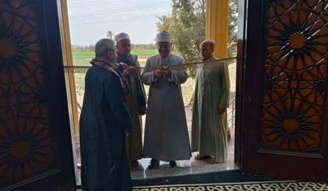 أوقاف القليوبية تفتتح مسجد الرحمن بقرية البرادعة .. صور