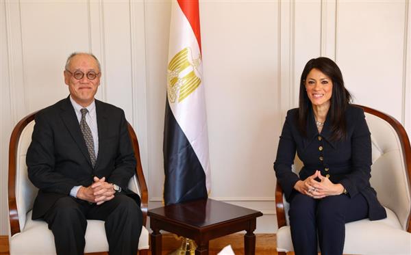 وزيرة التخطيط تبحث مع سفير اليابان بالقاهرة الخطة التنفيذية لمخرجات زيارتها لطوكيو
