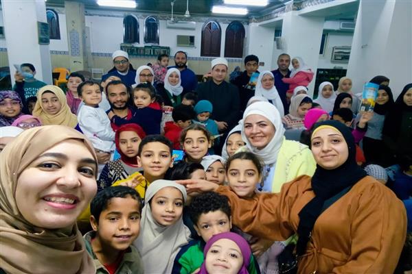 وزارة الأوقاف تنظم لقاء الجمعة للأطفال بمسجد الرقيب بالهرم ضمن مبادرة «بداية جديدة»