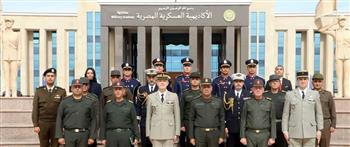  الأكاديمية العسكرية تستقبل مسئول التعاون الدولى للقوات البرية الفرنسية  