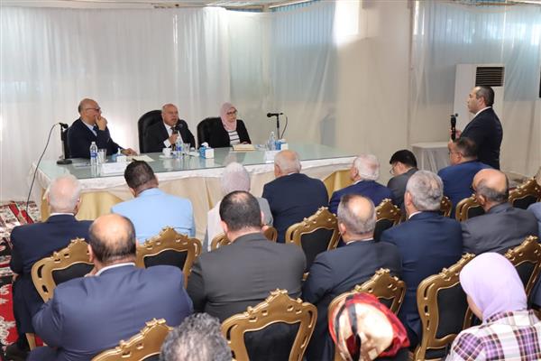 استمر لساعات ..تفاصيل لقاء وزير الصناعة بمحافظة القليوبية و مستثمري  العبور