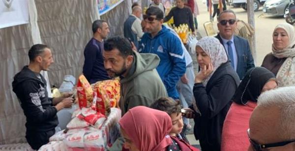 افتتاح سوق اليوم الواحد بالدقهلية لتوفير السلع الغذائية بأسعار مخفضة