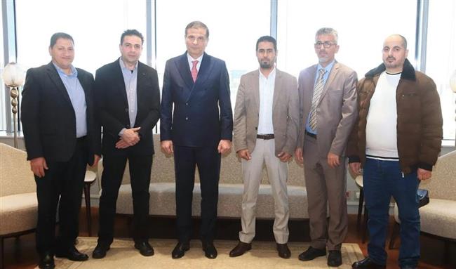 وزير الزراعة يستقبل وفدا من وزارة الزراعة الأردنية