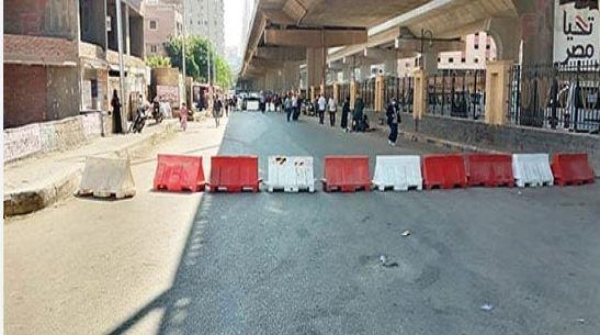 غلق شارع الهرم للقادم من المريوطية اتجاه ميدان الجيزة مساء اليوم