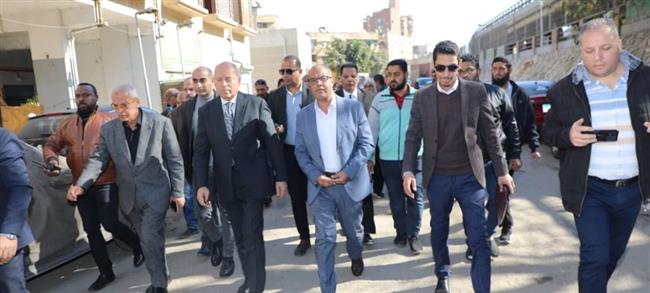 محافظ القاهرة يتفقد مجمع مول المواردي بالسيدة زينب