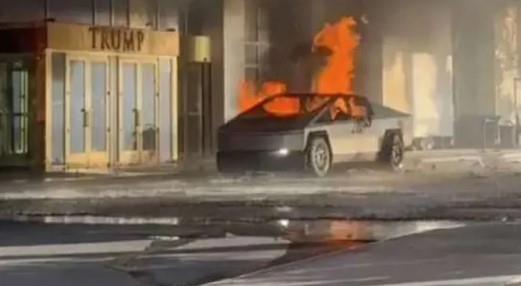 عمدة لاس فيجاس: منفذ هجوم شاحنة تسلا يدعى ماتيو لفلسبرجر