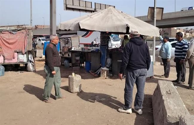 حملة مكبرة لإزالة الإشغالات والتعديات بميت حلفا في قليوب