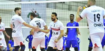   الزمالك يهزم الهلال الليبي ويتأهل لربع نهائي البطولة العربية للطائرة