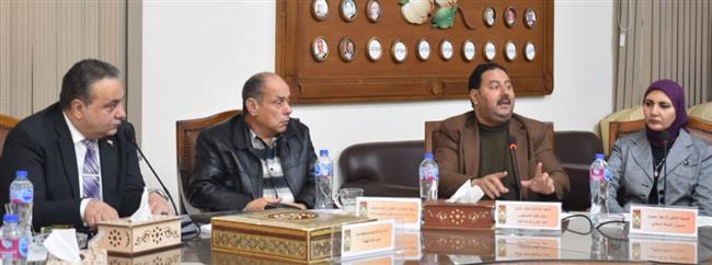 "إعلام شرق الإسكندرية يناقش كيفية التصدى للحملات الإعلامية المضللة "