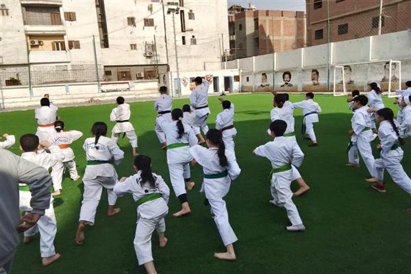 مديرية الشباب بالدقهلية تنظم مهرجانًا رياضيًّا للكاراتيه بمركز شباب سندوب